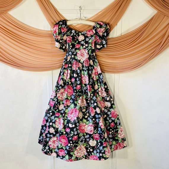 Vintage Lolita Style Puff Sleeve Dress