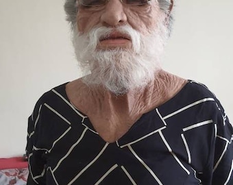 Máscara de látex realista - Anciano