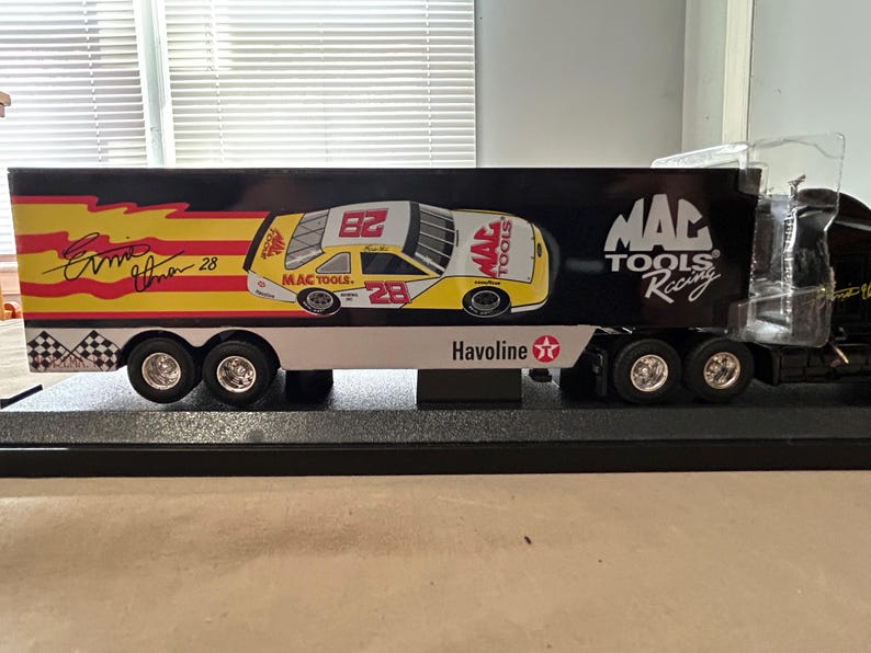 Mac Tools Racing Background Racing Champions Mac Tools Racing Transporter #28 Ernie Irvan With ...