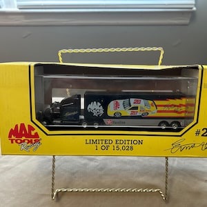 GMP MAC Tools Racing Transporter 1:64 Diecast Motor Sports GMP MAC Tools Racing Transporter 1:64 Diecast Motor Sports