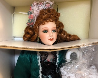 Treasury Collection Paradise Galleries Porcelain Doll- Kathleen