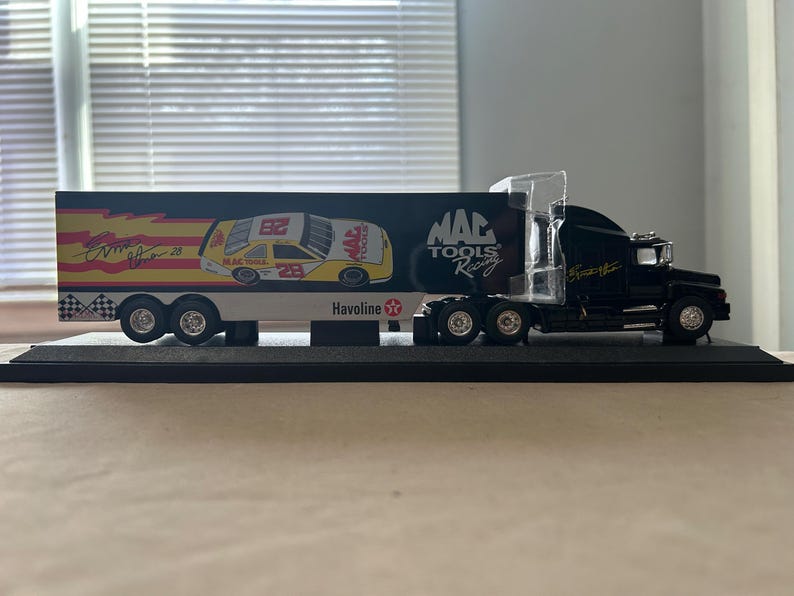 Mac Tools Racing Background Racing Champions Mac Tools Racing Transporter #28 Ernie Irvan With ...