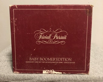 Trivial Pursuit- Baby Boomers Subsidiary Card Set