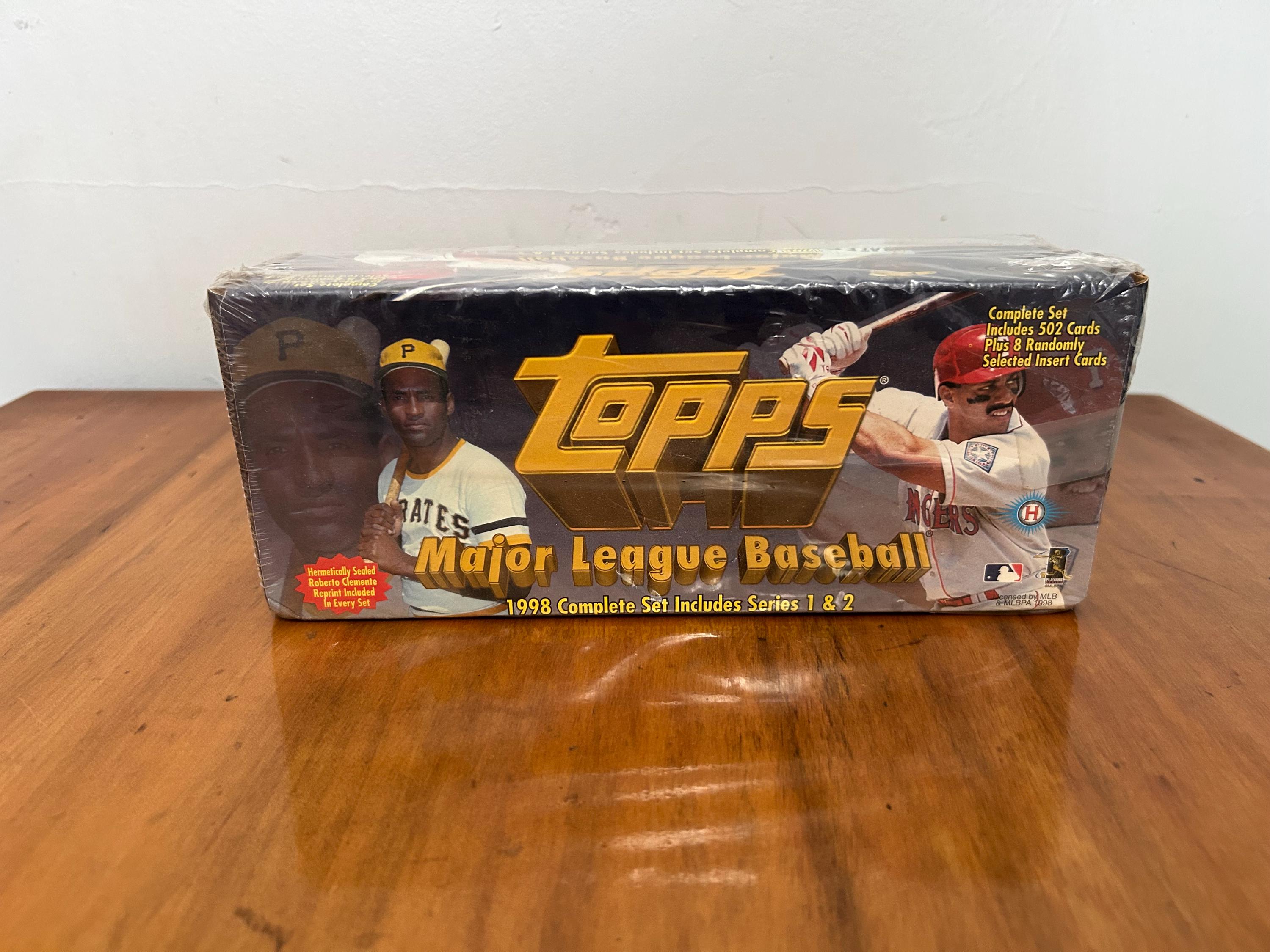 Grab A Piece Of History: 1998 Topps Cleveland Indians Complete Team Set (Near Mint!)