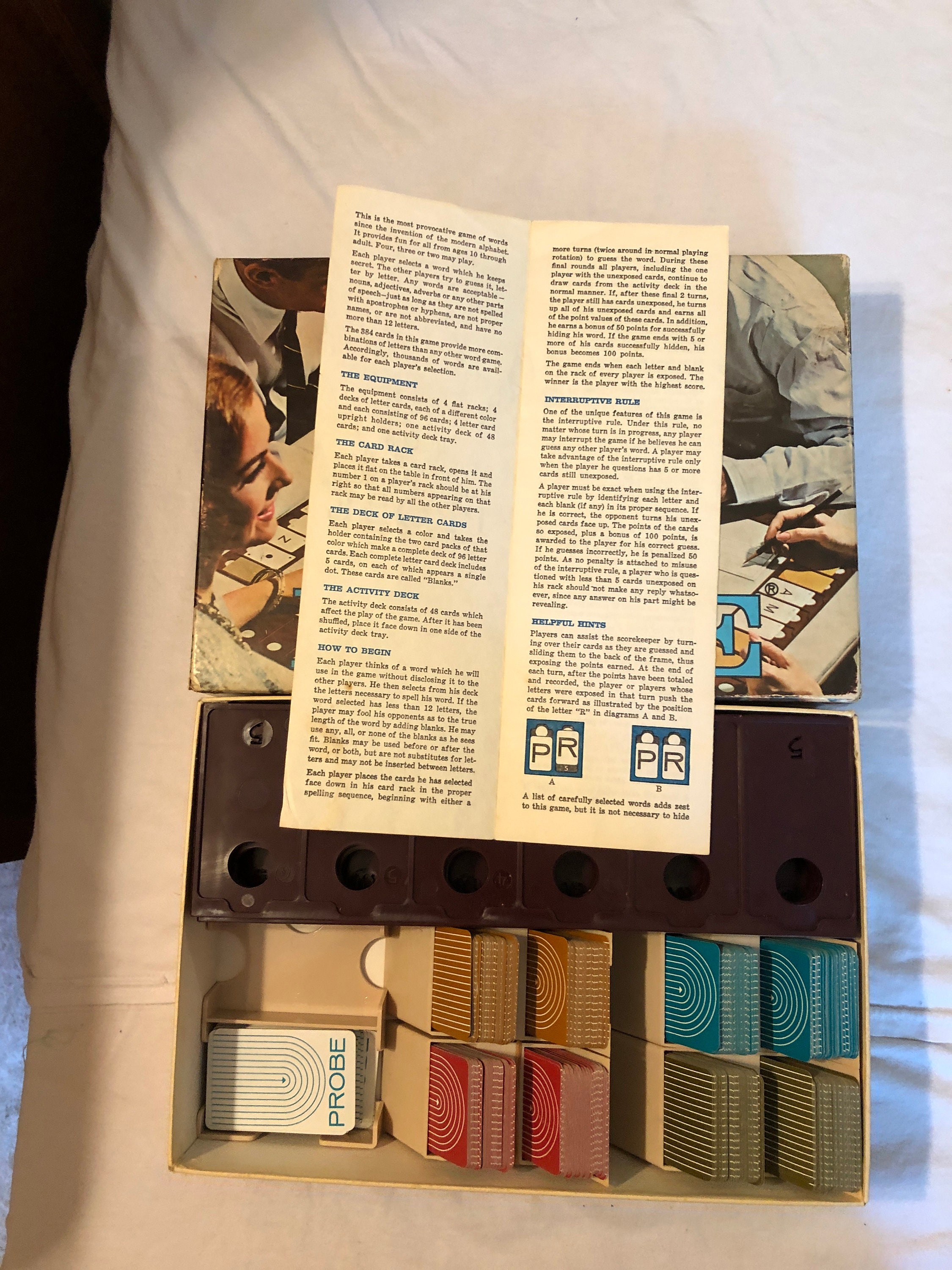 1964 Parker Brothers Probe Game Of Words Etsy 1964 Parker Brothers Probe Game Of Words Etsy
