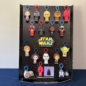McDonalds Happy Meal Toys and Display Board- Star Wars The Rise of Skywalker