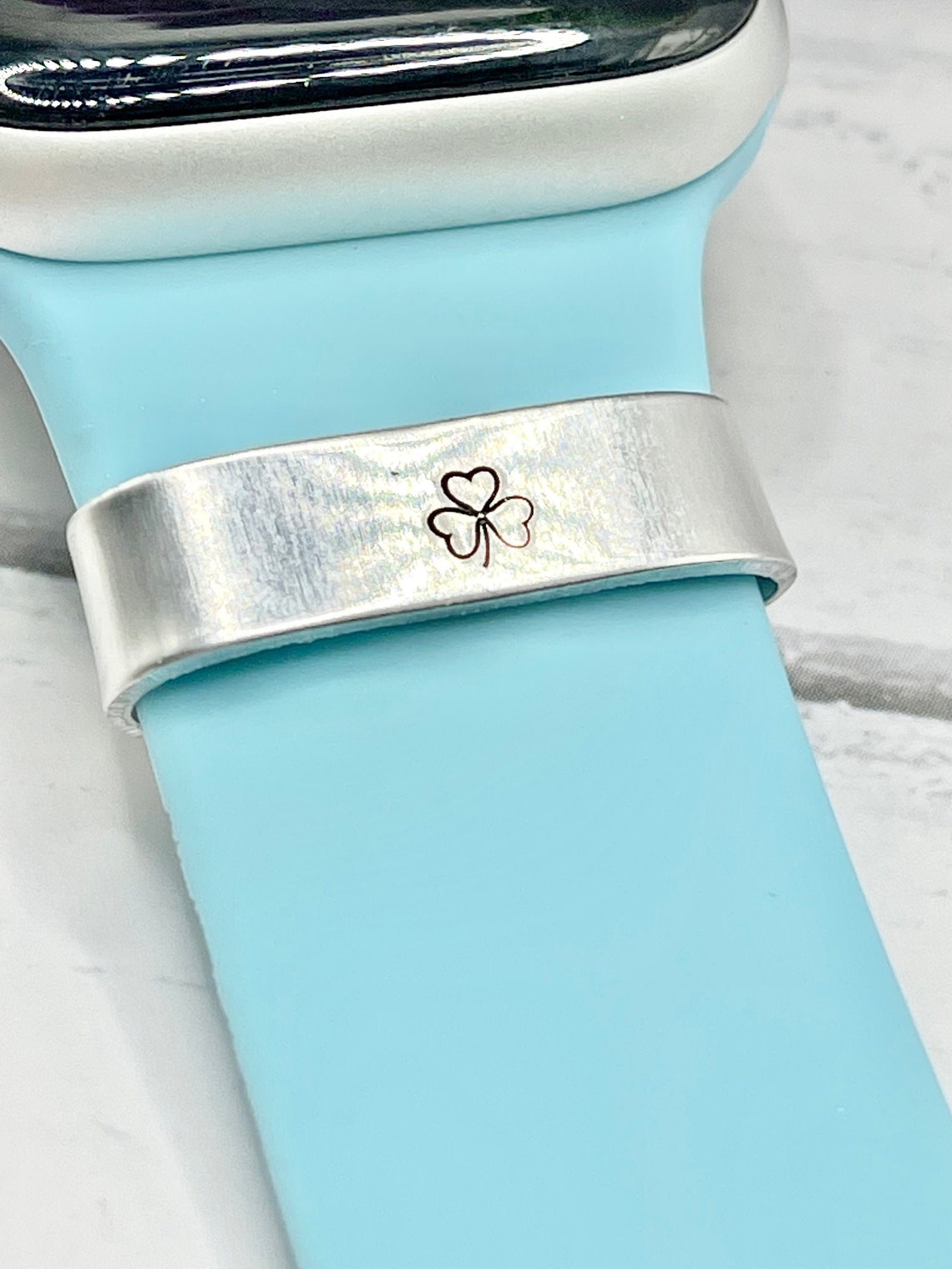 Shamrock Watch Band Charm Personalized Smart Watch Accessory Etsy
