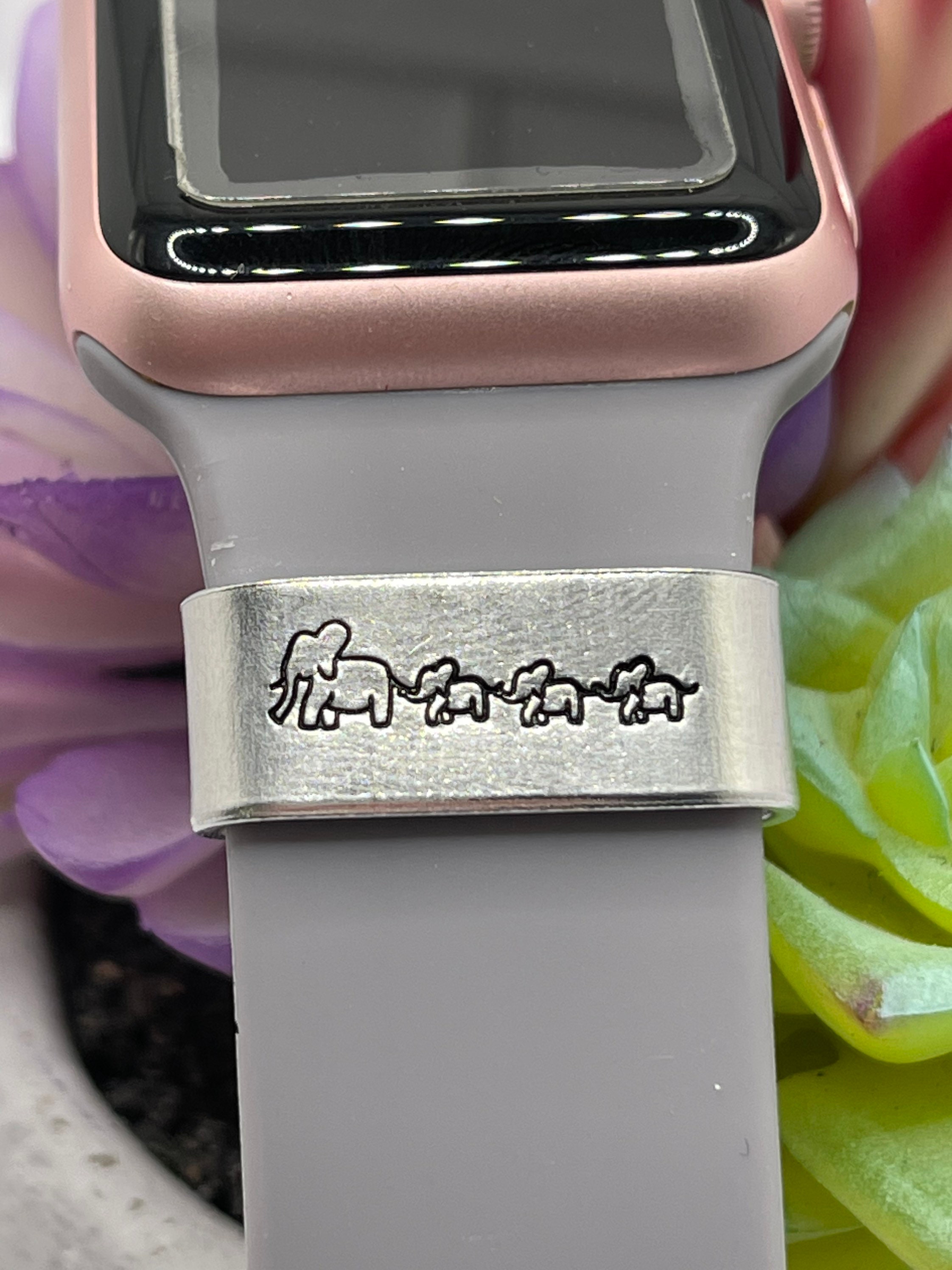 Elephants Indian Style Print Apple Watch Band 38mm / 40mm / 