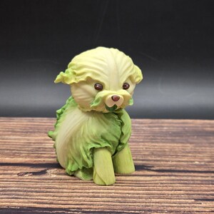 Enesco Homegrown Cabbage Dog Figurine 4002362 NO BOX - Etsy