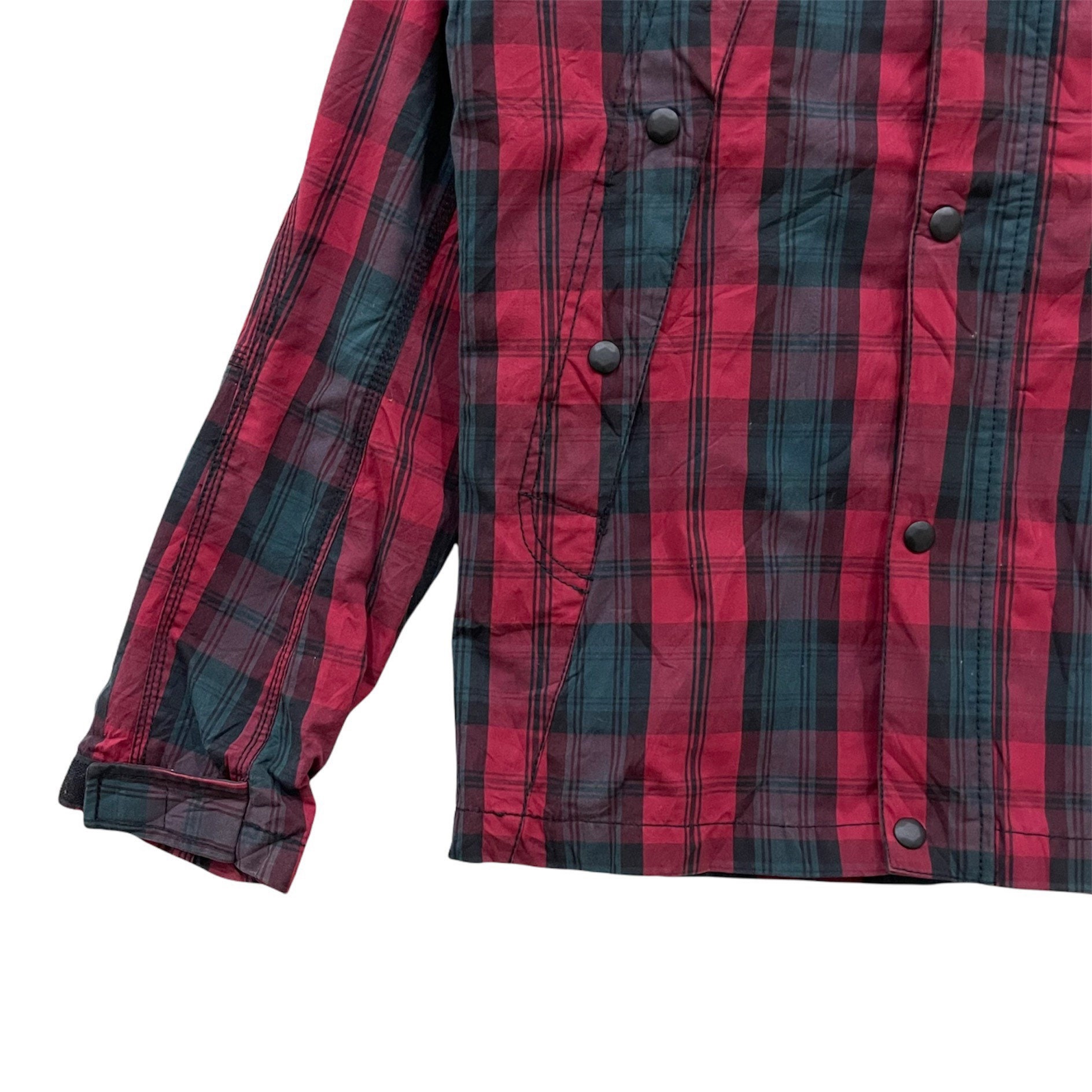 【日本入手困難】JUDE JACKET IN WOOL AND CASHMERE FLANNEL WRINKLE EFFECT PLAID SHIRT - Green / Blue | ZARA Canada