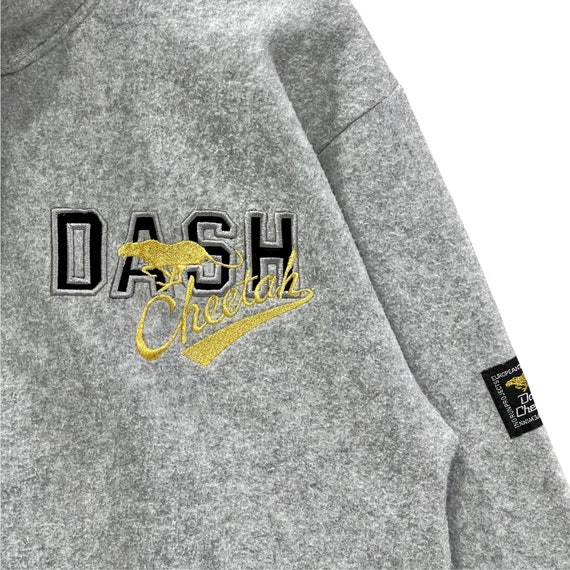 Vintage!! Dash Cheetah Spell Out Sweater Sweatshi… - image 5