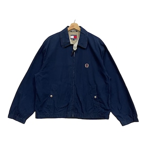 Vintage!! Tommy Hilfiger Casual Harrington Zipper Jacket