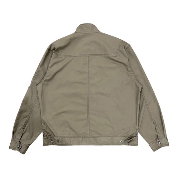 Vintage Jawin Japanese Brand Workwear Worker Utility Zipper Jacket