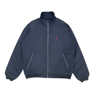 Vintage Polo Ralph Lauren Small Pony Zipper Bomber Jacket