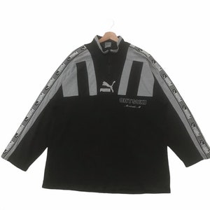 Vintage!! PUMA Sportswear Big Spell Out Big Logo Pullover Sweater Sweatshirt