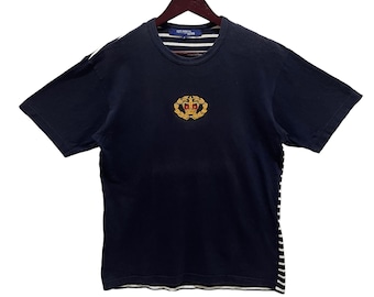 Raro AD2003 Junya Watanabe hombre Comme Des Garcons CDG Camiseta con cuello redondo