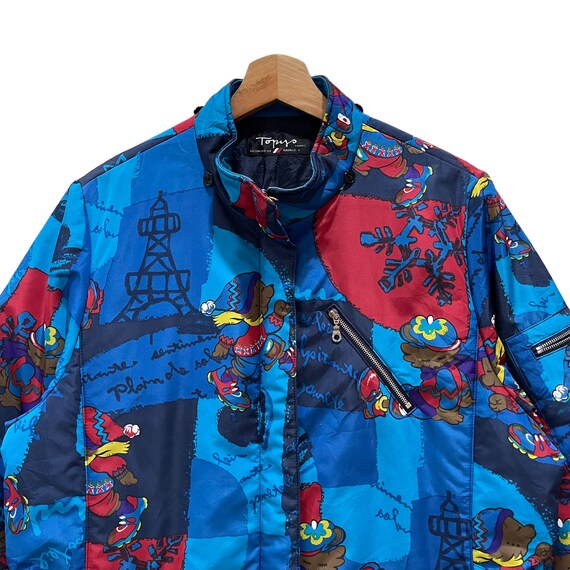Vintage 90s Topys France by Natalie S French Designer Bomber