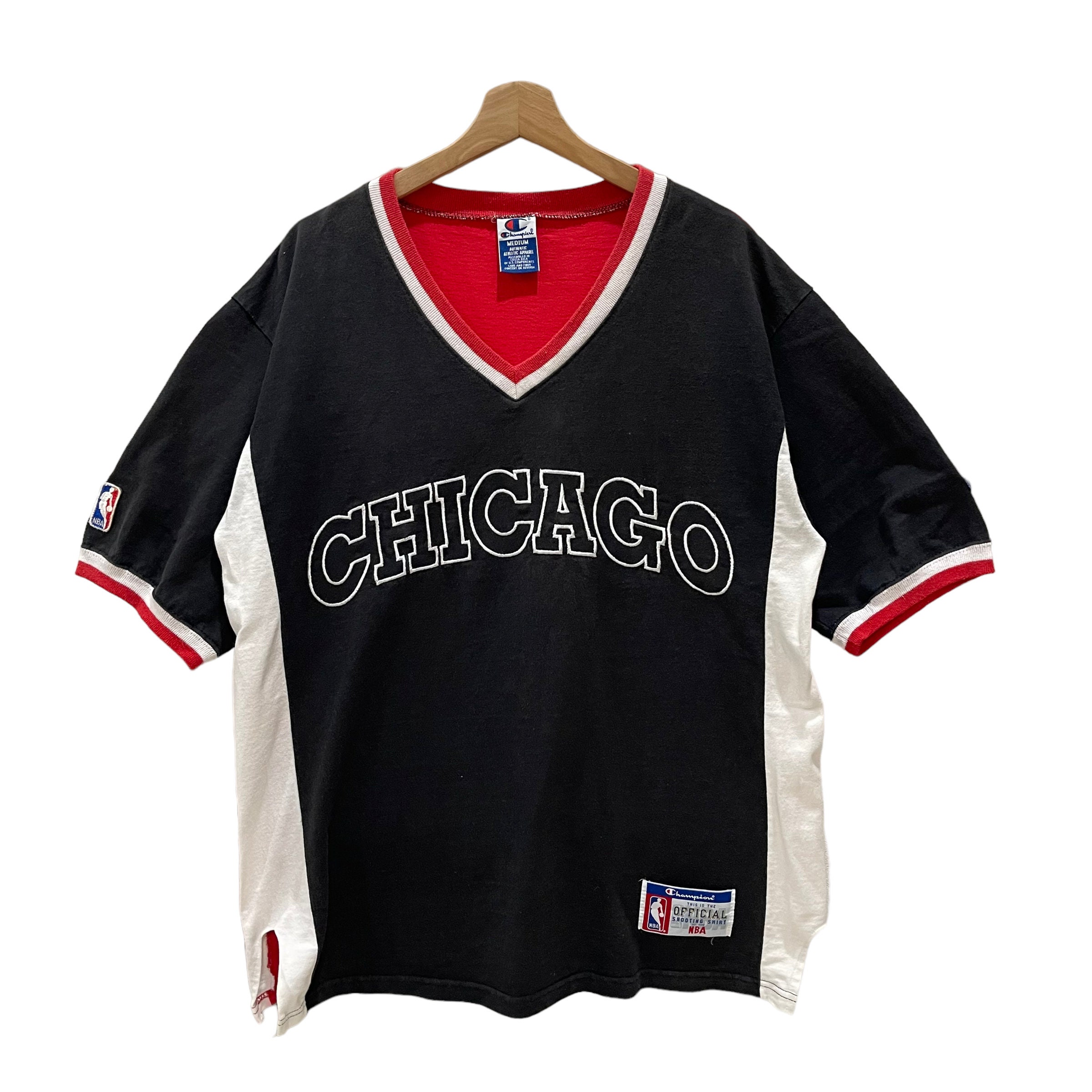 x*5様 NBA Champion CHICAGO BULLS WARMUP S Vintage Chicago Bulls Basketball NBA Champion Warm Up Jersey