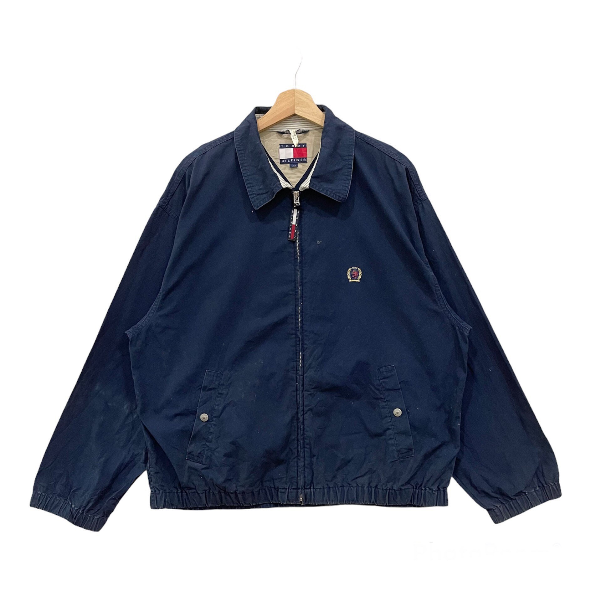 Vintage!! Tommy Hilfiger Casual Harrington Zipper Jacket - Etsy Vintage!! Tommy Hilfiger Casual Harrington Zipper Jacket - Etsy