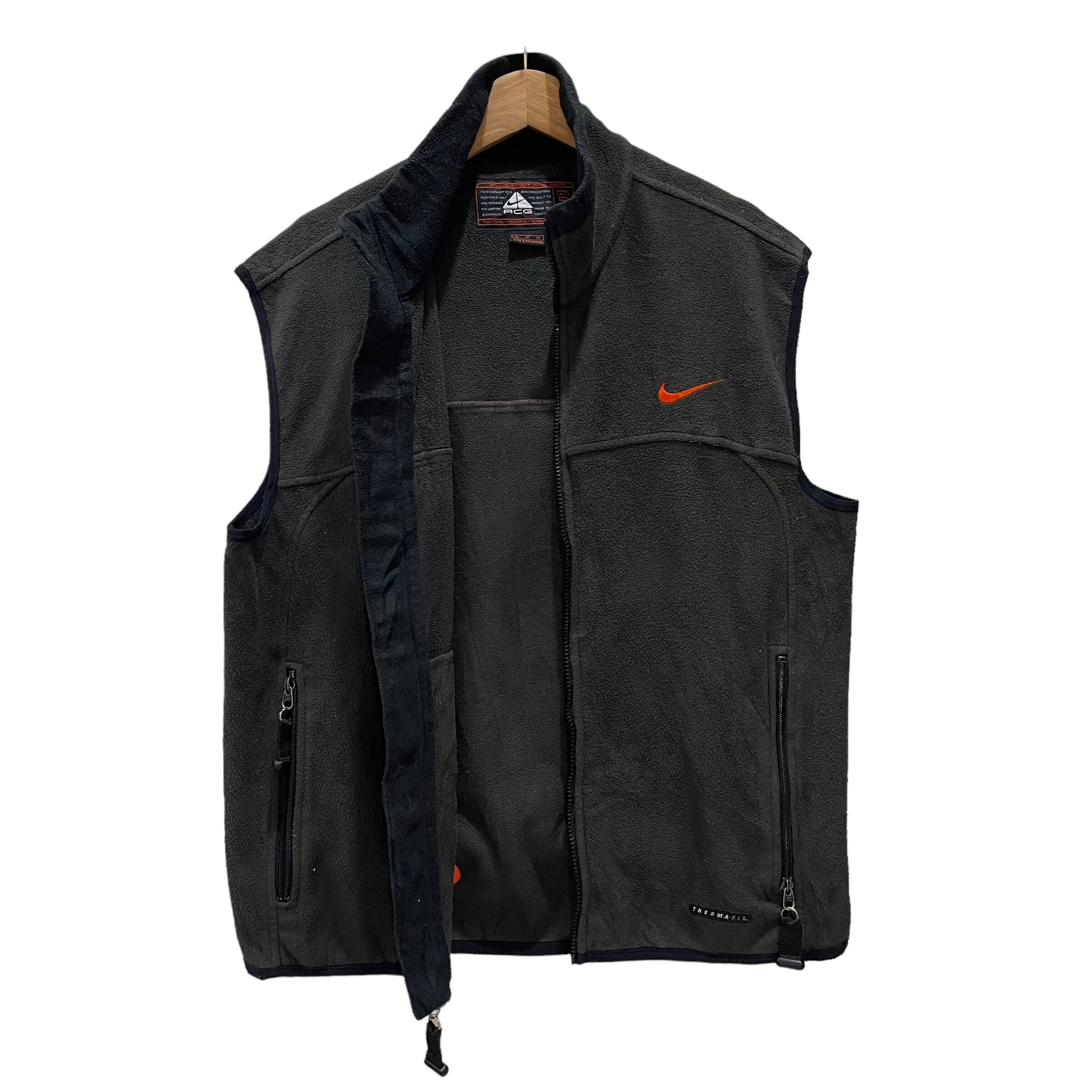 超美品!dead stock NIKE acg vest Vintage NIKE ACG Zipper Vest - Etsy Canada