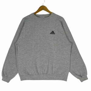 Vintage!! Adidas Sportswear Small Spell Out Small Logo Sweater Sweatshirt