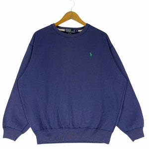 Vintage!! POLO by Ralph Lauren Small Spell Out Small Logo Sweater Sweatshirt Crewneck