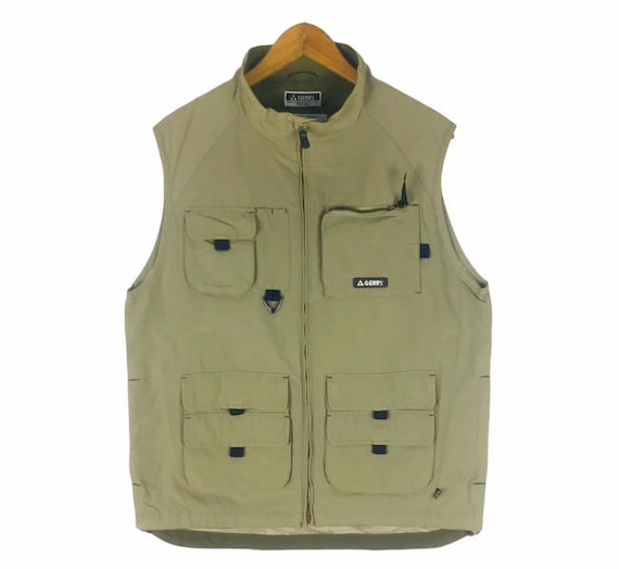 Vintage!! Gerry Multipockets Fishing Vest Jacket - image 1