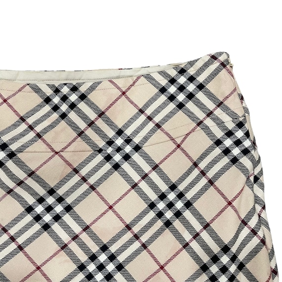 Burberry nova check mini skirt sales