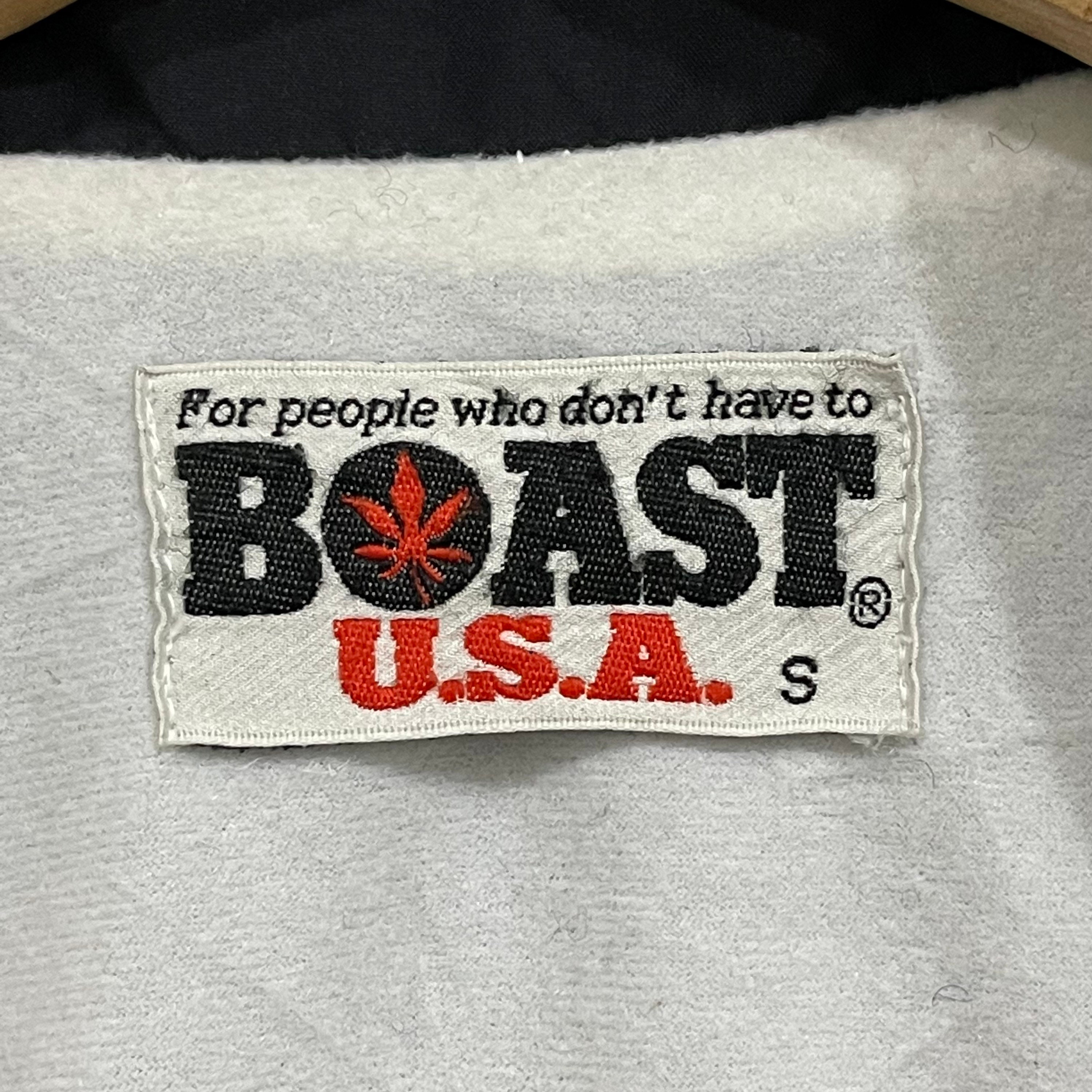 vintage boast multicolor nylon jacket cw