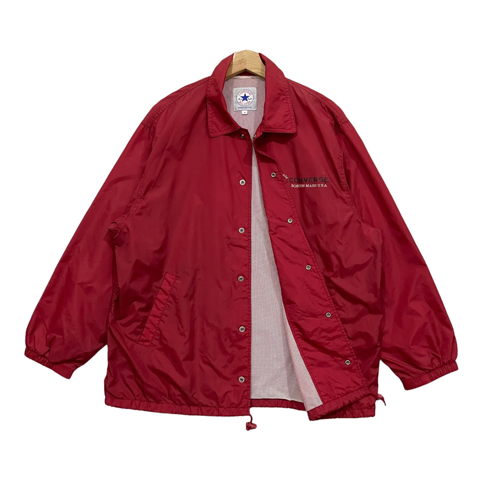 Vintage!! Converse All Star Snap Button Windbreaker Jacket Vintage!! Converse All Star Snap Button Windbreaker Jacket