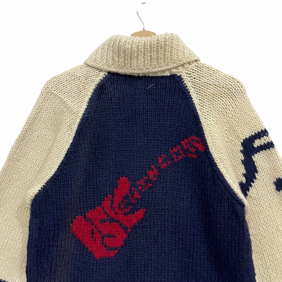 Vintage Sweet Orr Knitted Zipper Sweater - image 5