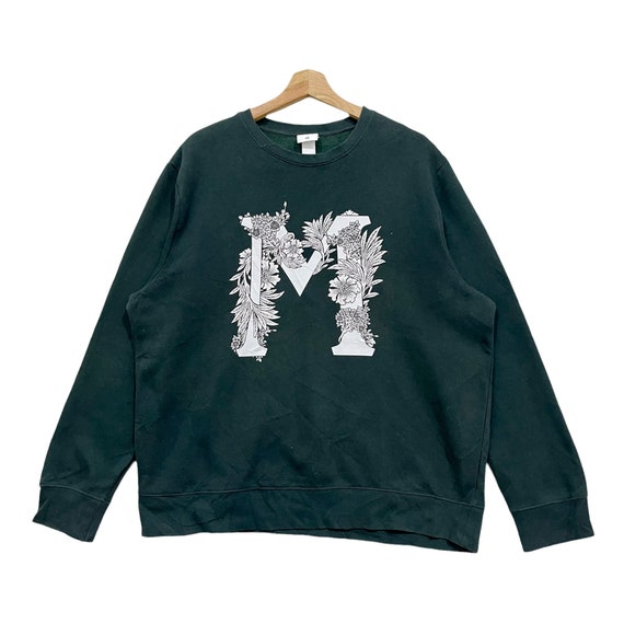 Vintage!! William Morris x HM Spell Out Sweater S… - image 1