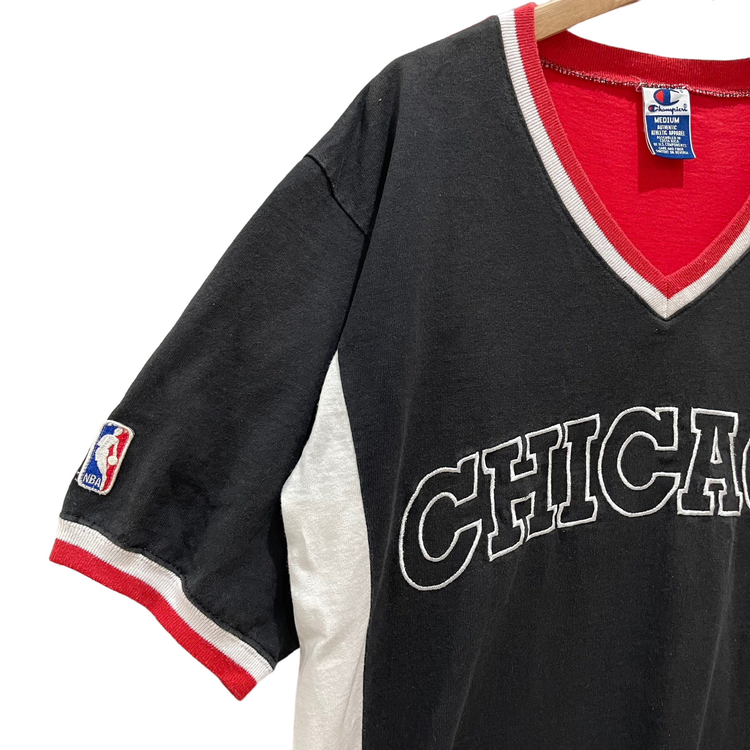 Vintage Michael Jordan Chicago Bulls Champion NBA V-neck T-shirt