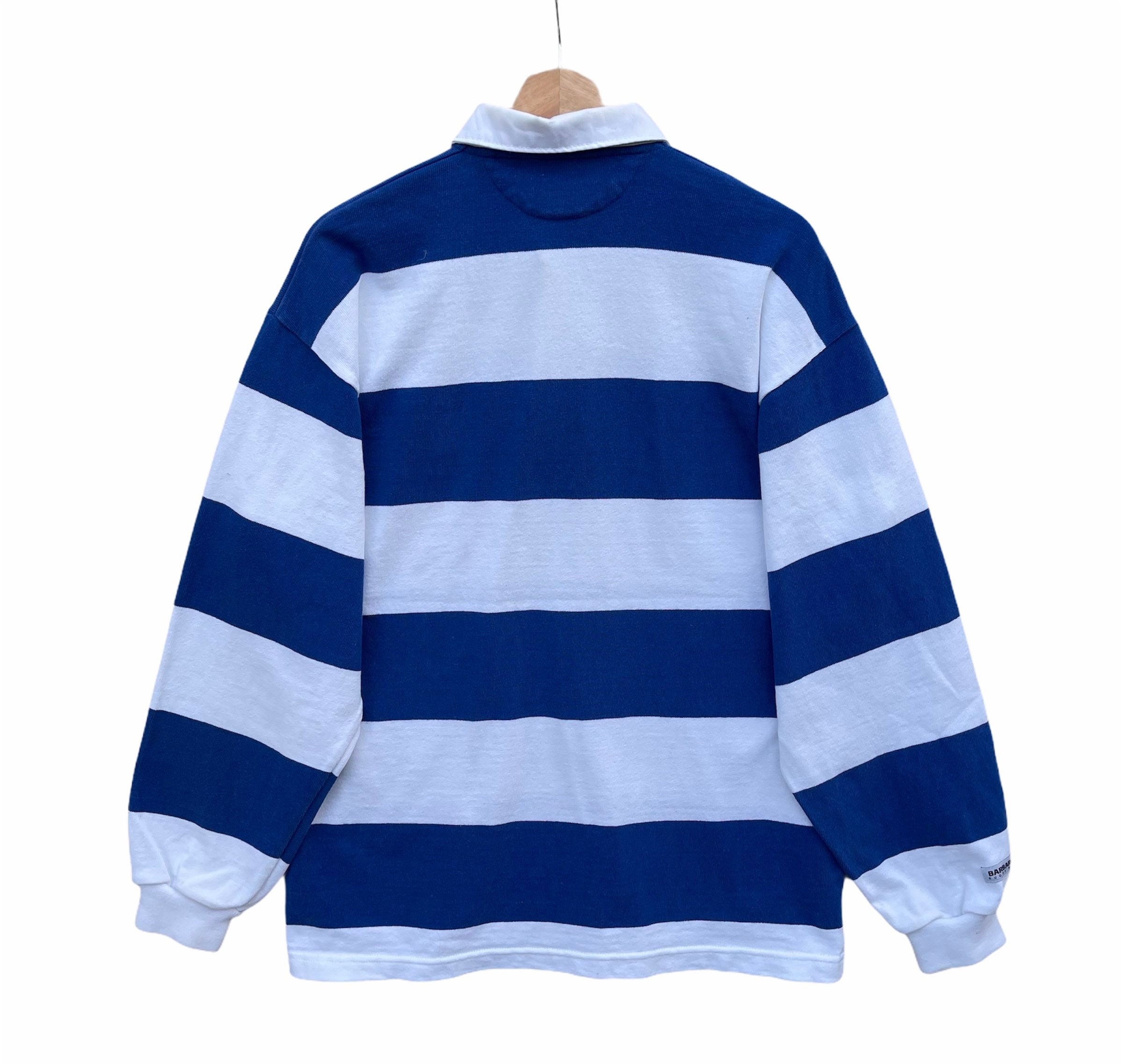 Vintage!! Barbarian Rugby Wear Sweater Sweater Sportkleding - Etsy