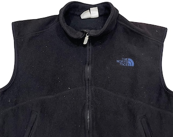 Chaleco polar con cremallera The North Face, fabricado en EE. UU.