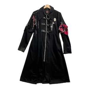 Rare Japanese Brand MAXICIMAM Seditionaries Gothic Punk Vivienne Westwood Long Jacket