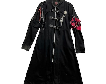 Rare Japanese Brand MAXICIMAM Seditionaries Gothic Punk Vivienne Westwood Long Jacket