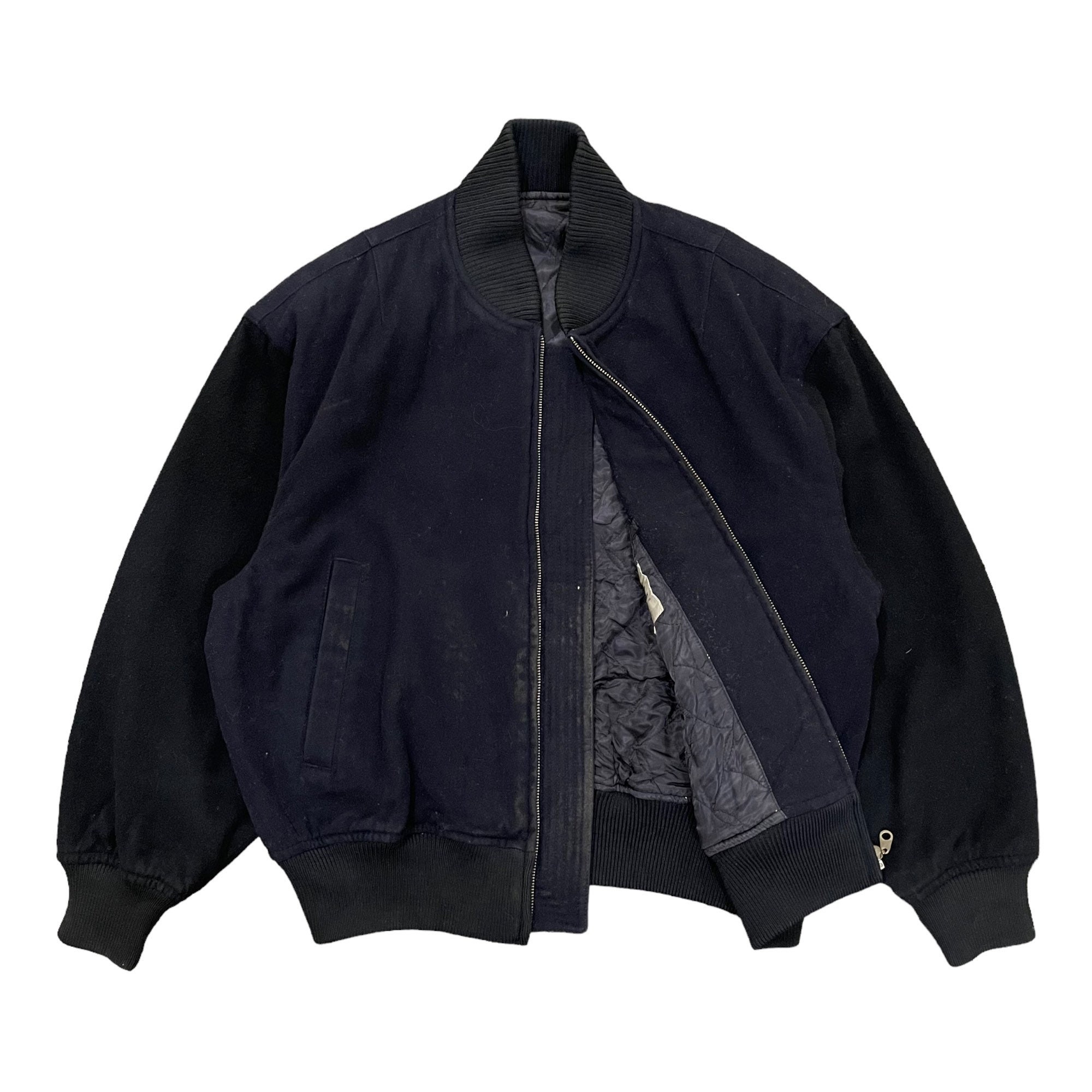 Japanese Brand Jun Men Junya Watanabe Wool Bomber Jacket - Etsy Japanese Brand Jun Men Junya Watanabe Wool Bomber Jacket - Etsy
