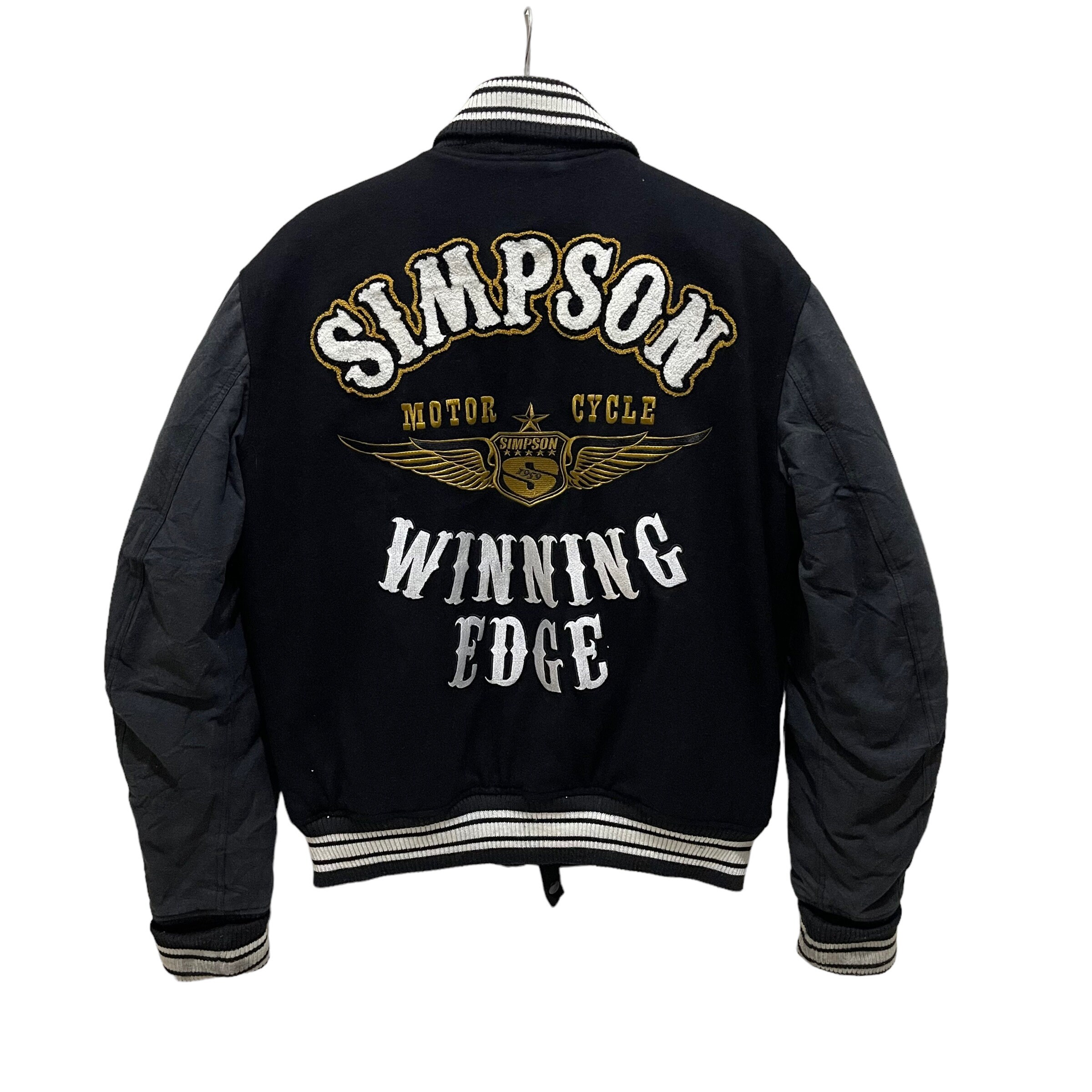 SIMPSON Motorcycle Winning Edge Yellow Corn Racing Jacket - Etsy