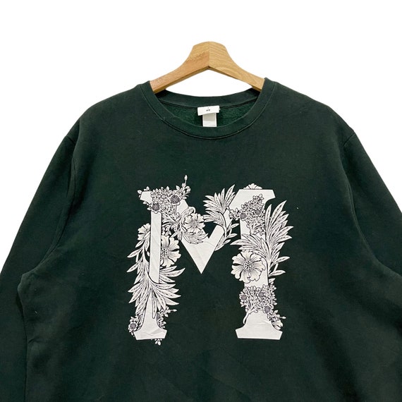 Vintage!! William Morris x HM Spell Out Sweater S… - image 2