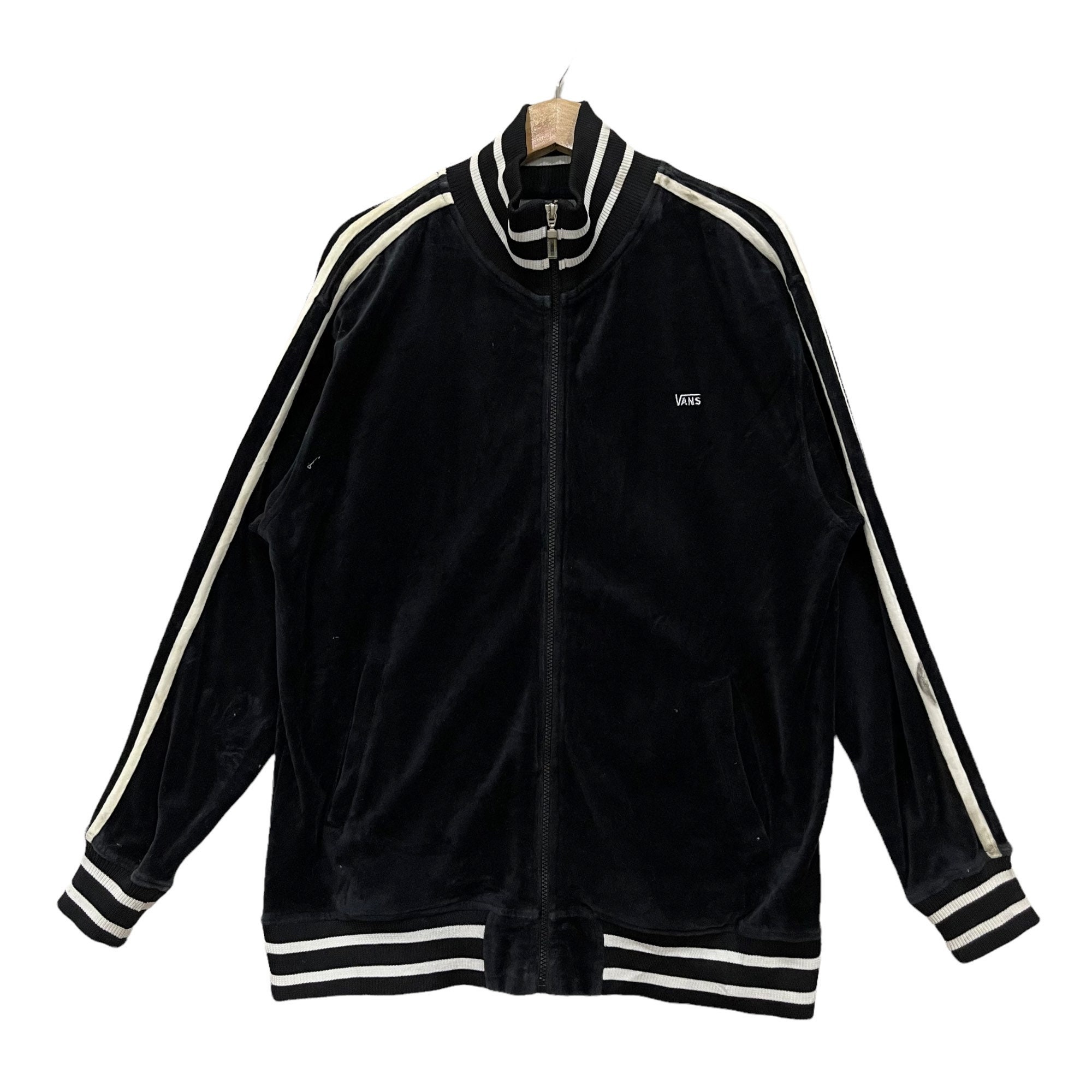 Vans track jacket discount
