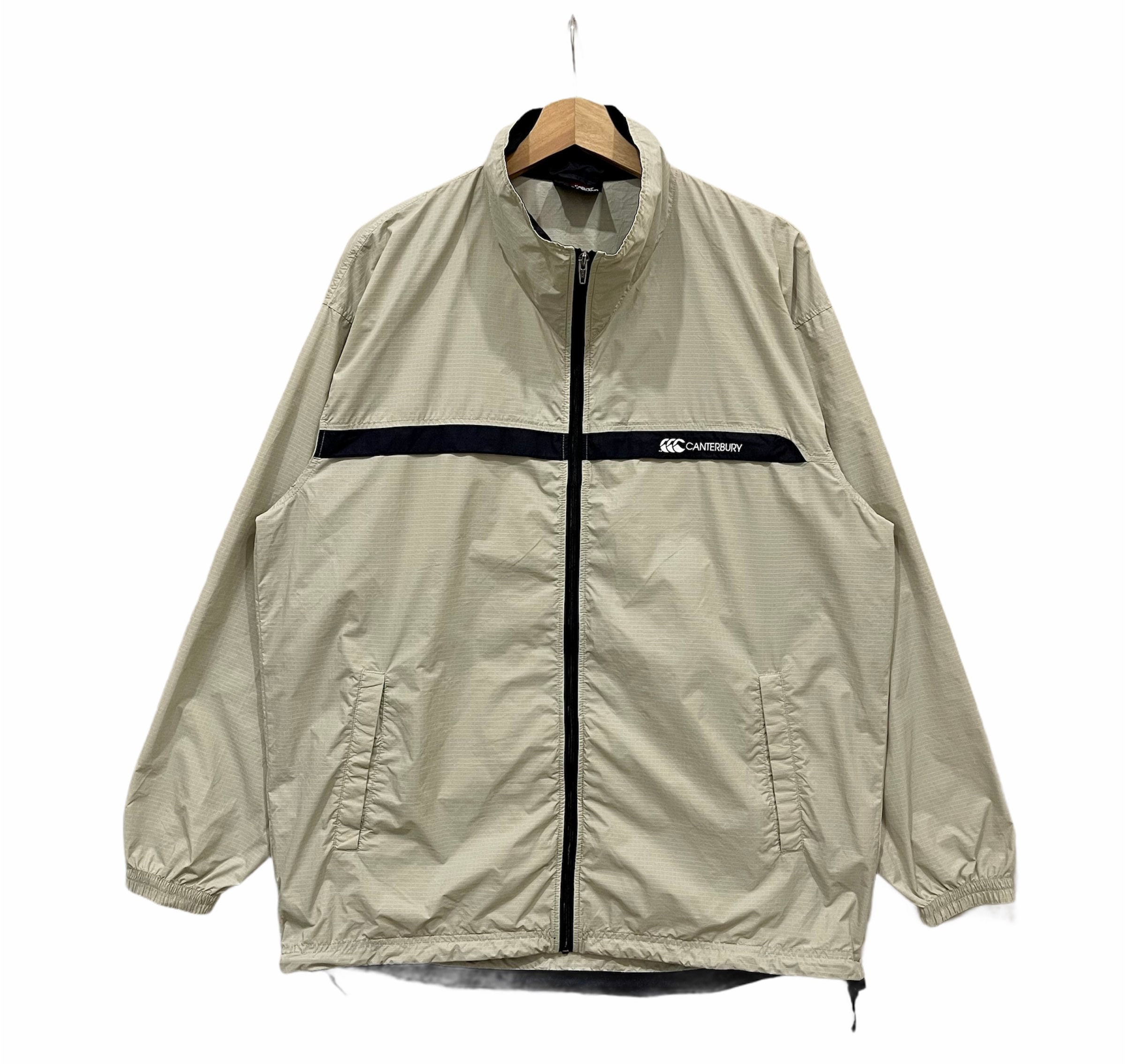 Vintage 90s Canterbury New Zealand Rugby Windbreaker Zipper