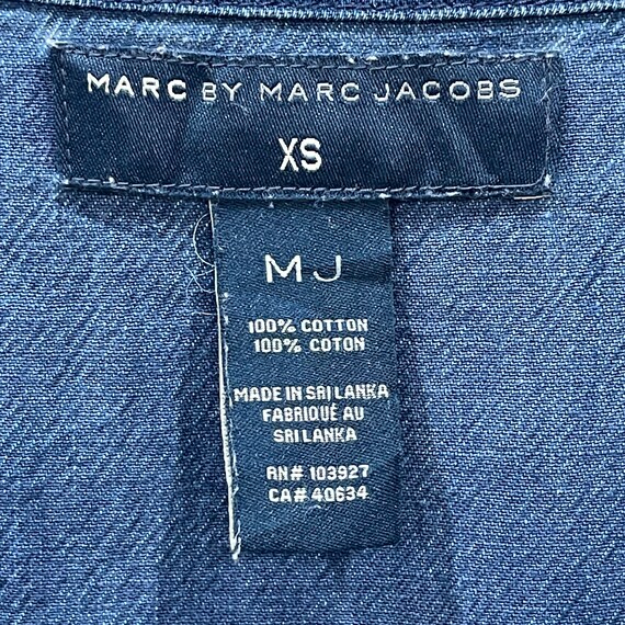 white christmas dresses Marc Jacobs Women's Heart Denim Dress - Denim main image 1