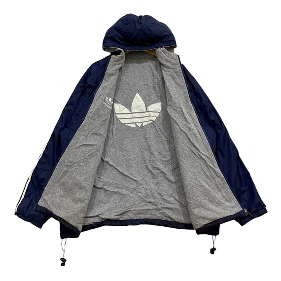 Vintage!! Adidas Reversible Bomber Zipper Jacket - Etsy Vintage!! Adidas Reversible Bomber Zipper Jacket - Etsy