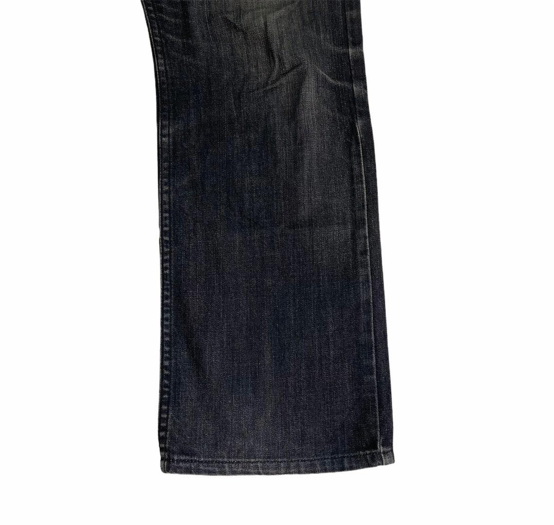 Vintage Muji Japan Jeans Denim Pants Faded Black | Etsy
