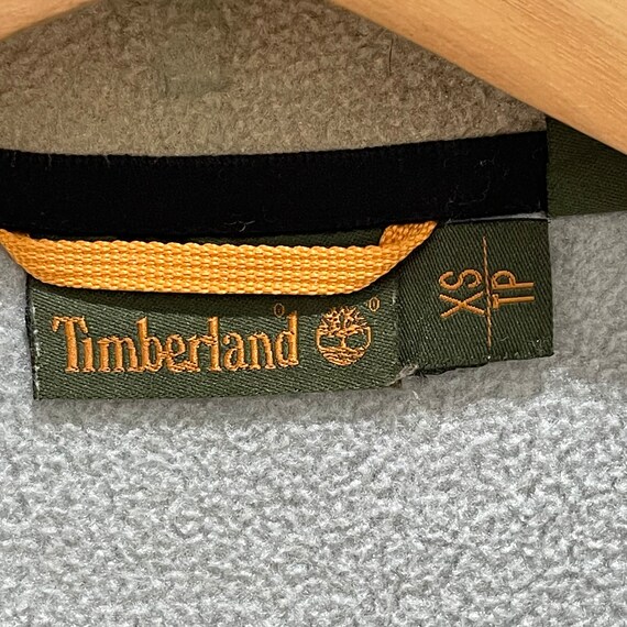 Vintage 90s-00'S Timberland fleece jacket, men's size XL polyester gray type Vintage Second Hand
