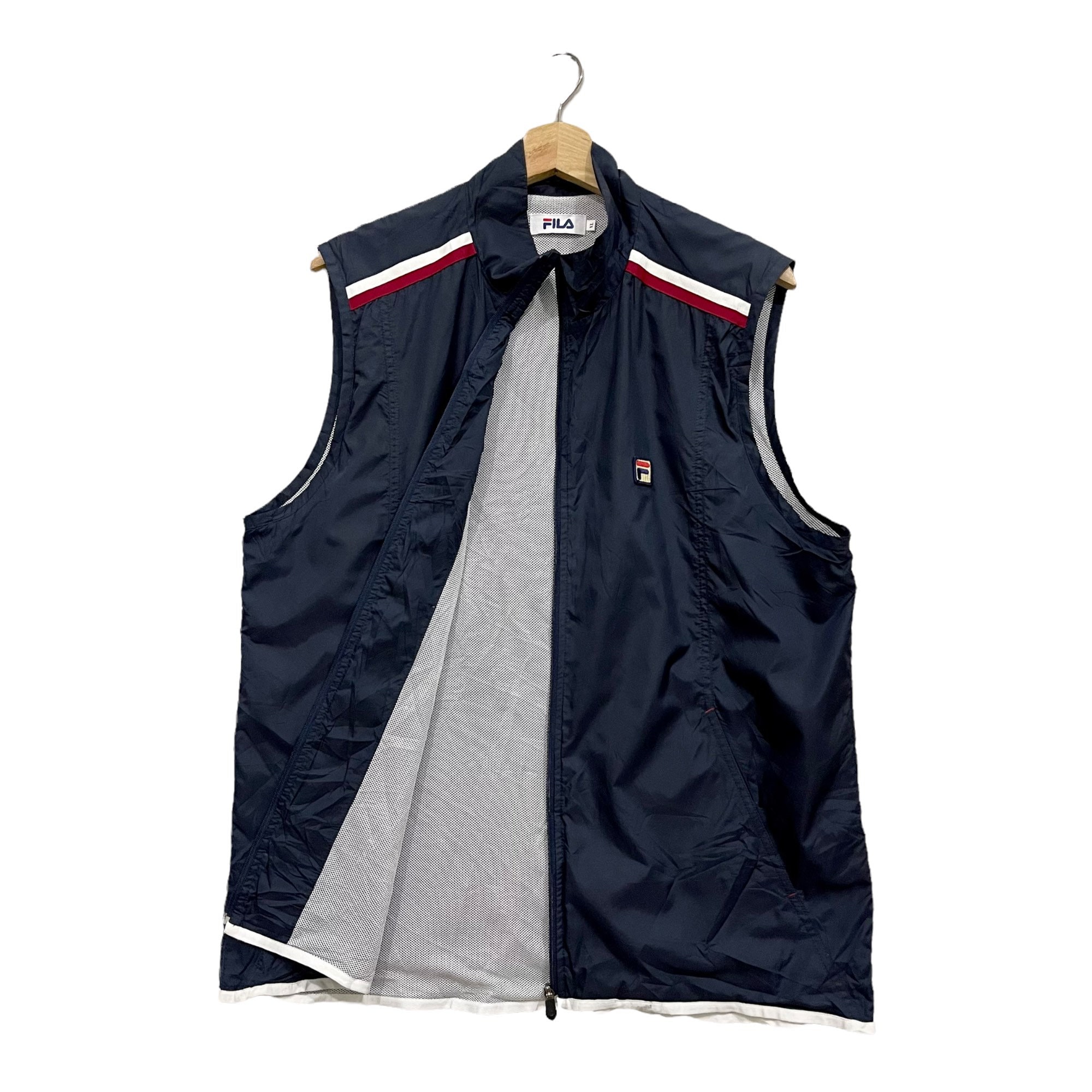 Vintage FILA Sportswear Sleeveless Zipper Jacket Vest Etsy Canada