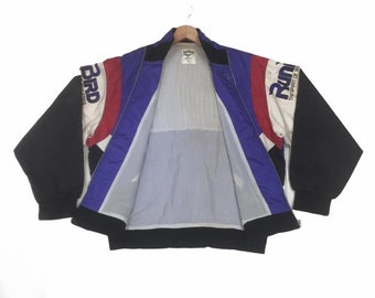 Vintage!! 90s Runbird by Mizuno Windbreaker Jacket
