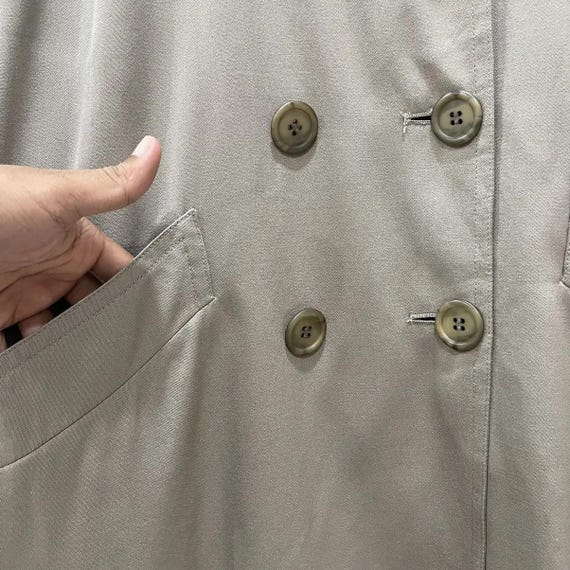 Very Rare Vintage 80s Christian Dior PRÊT-A-PORTER Trench Coat