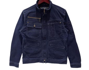 Dogman Selected Japanese Brand Workwear Worker Multipocket Jacket